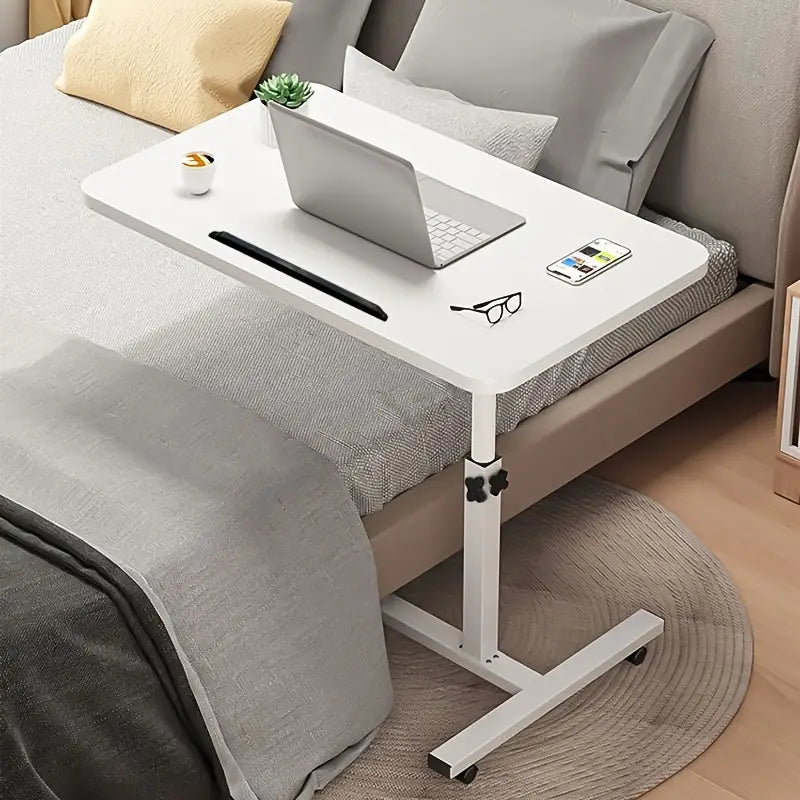 NNETM Portable Adjustable Bedside Computer Table